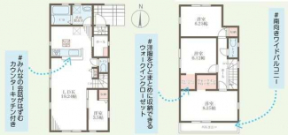 明石市大久保町山手台３丁目の新築一戸建ての画像