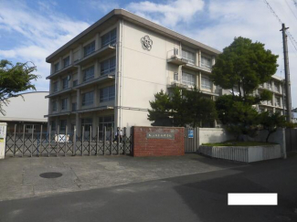 松山市立西中学校まで1182m