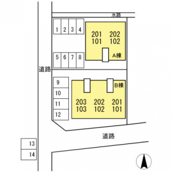 【区画図】