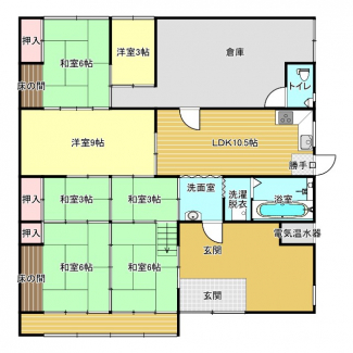 1階間取り