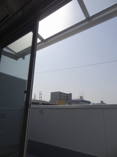 太陽もしっかり差し込む。