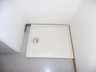 洗濯機置き場です