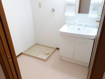 忙しい朝には欠かせない洗面所です