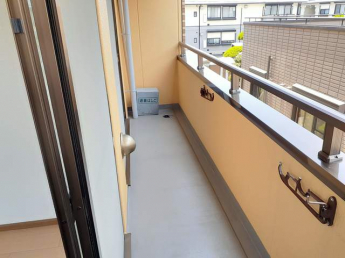 陽当たり良好なバルコニーです