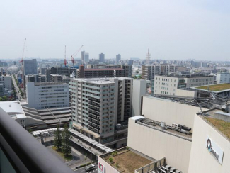 バルコニーからの景観（南西方面）