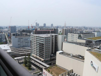 バルコニーからの景観（南西方面）