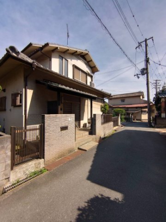北西側より撮影　※解体整地渡し