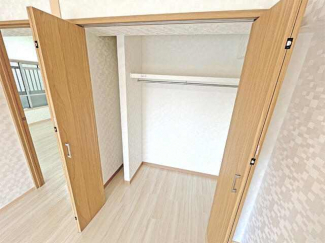 大容量のクローゼット