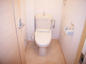 コンパクトで使いやすいトイレです