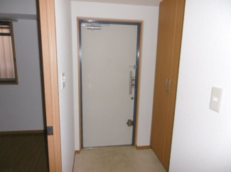 落ち着いた玄関です