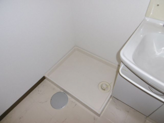 洗濯機置き場です