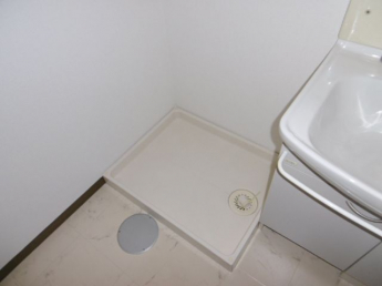 洗濯機置き場です