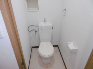 トイレもきれいです