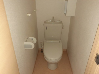 清潔感のあるトイレです