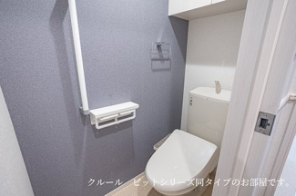 トイレもきれいです