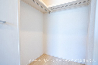 専用の収納スペースです