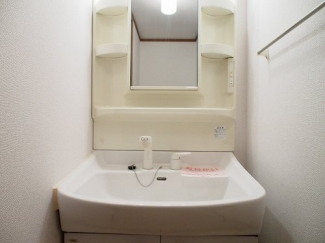 忙しい朝には欠かせない洗面所です
