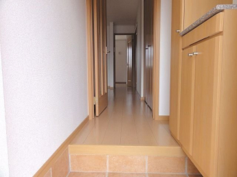 きれいな玄関です