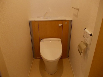 トイレもきれいです