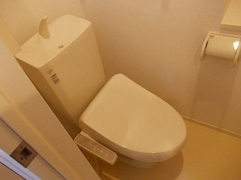 トイレもきれいです