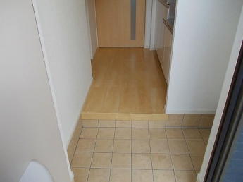 ゆったりとした玄関です