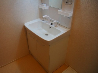 忙しい朝には欠かせない洗面所です