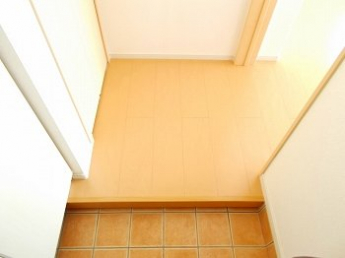 きれいな玄関です