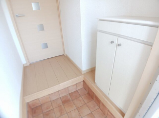 きれいな玄関です