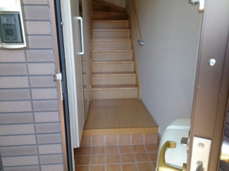 きれいな玄関です