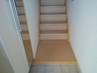 シンプルで使いやすい玄関です