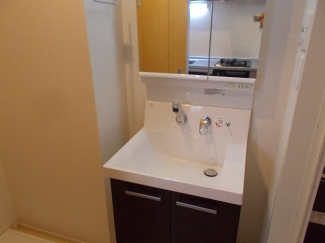 忙しい朝には欠かせない洗面所です