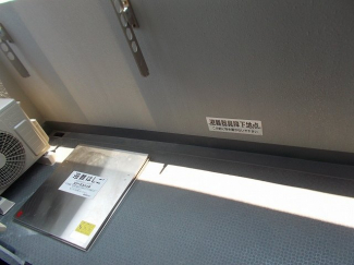 落ち着いた時間を過ごせるバルコニーです