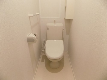 トイレもきれいです
