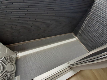 広々としたバルコニーです