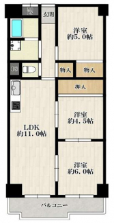 【間取り】