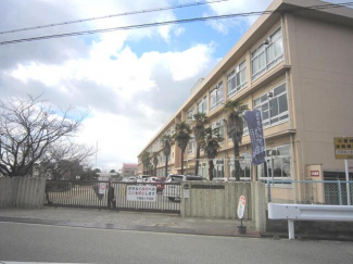 平岡南小学校まで750m