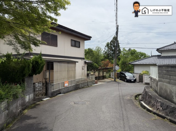 前面道路です。