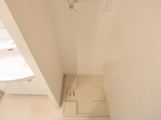 洗濯機置場です