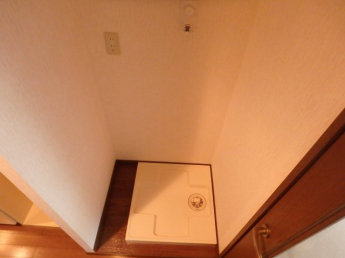 洗濯機置場です