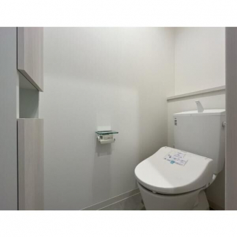 清潔感のあるトイレです