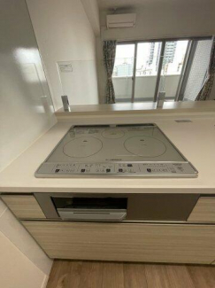 コンパクトなキッチンで掃除もラクラク