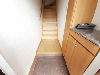 シンプルで使いやすい玄関です