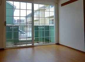 落ち着いた時間を過ごせるバルコニーです