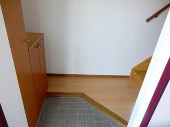 きれいな玄関です