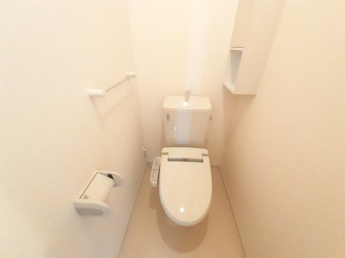 落ち着いたトイレです