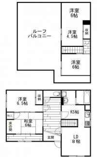 明石市東朝霧丘の一戸建ての画像