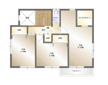 2階間取図