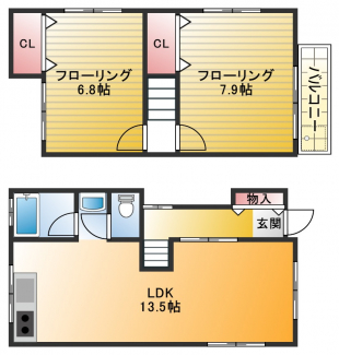 【間取り】