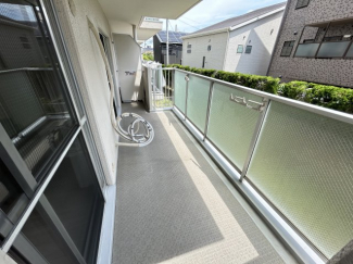 陽当たり良好なバルコニーです