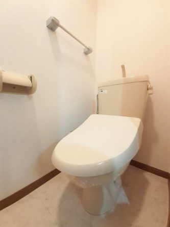 トイレもきれいです